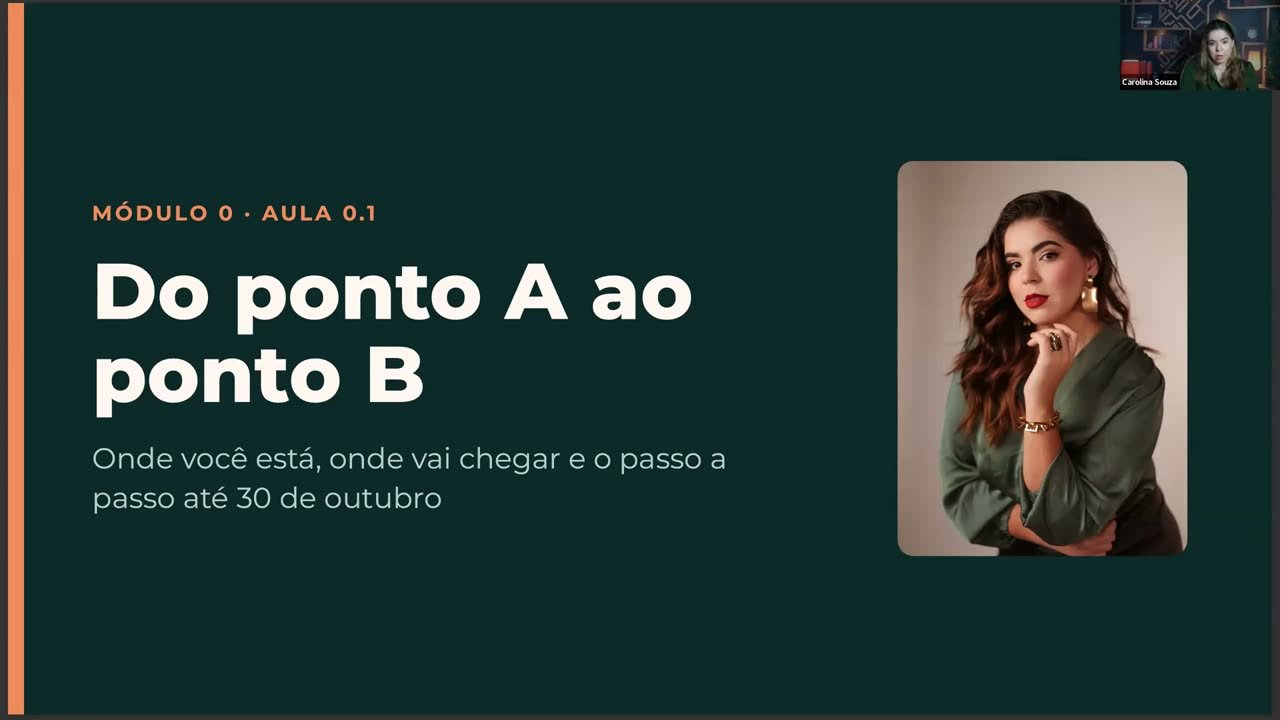 Aula 0.1, Do ponto A ao ponto B